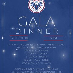 This year, the annual Manly United Gala Dinner fundraising night for our players, parents, supporters, and former players will be held on Saturday 10 June.