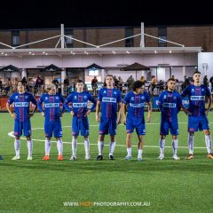 A pre-game photo from the 2023 Round 15 NPL NSW Men's fixture between Manly United and Bulls FC Academy. Photo credit: Jeremy Denham