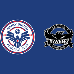 Manly United ended their winless run with a 2-0 result over the Gladesville Ravens at Cromer Park.