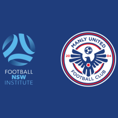 Manly United defeated Football NSW Institute 2-0 at Valentine Sports Park on Sunday evening.