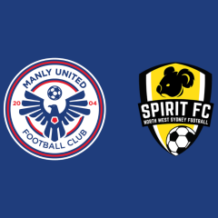 NWS Spirit FC rose into the top half of the table after two early goals saw them secure a 2-0 victory over Manly United at Cromer Park on Saturday night.