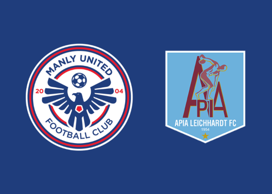 Manly United took the lead but ended up losing 2-1 to league leaders APIA Leichhardt in an entertaining matchup at Cromer Park.